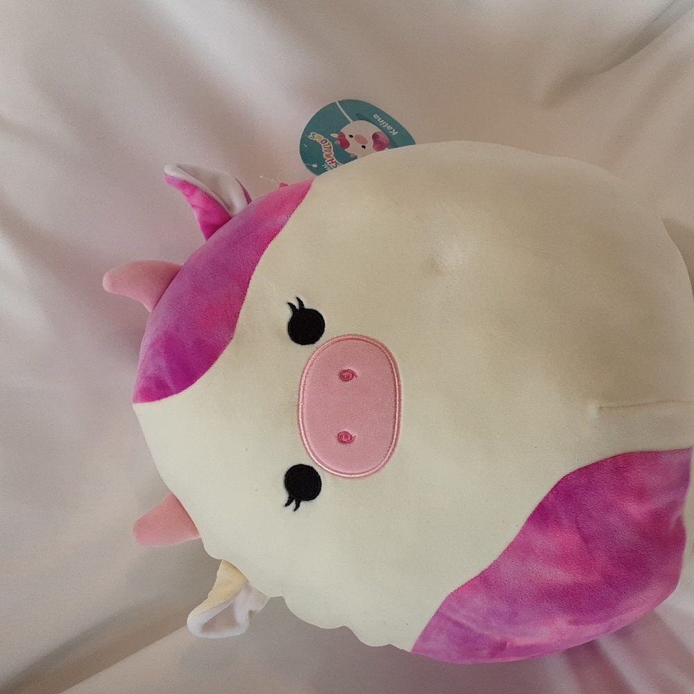 12" Squishmallows  - Katlina the Cow, NWT